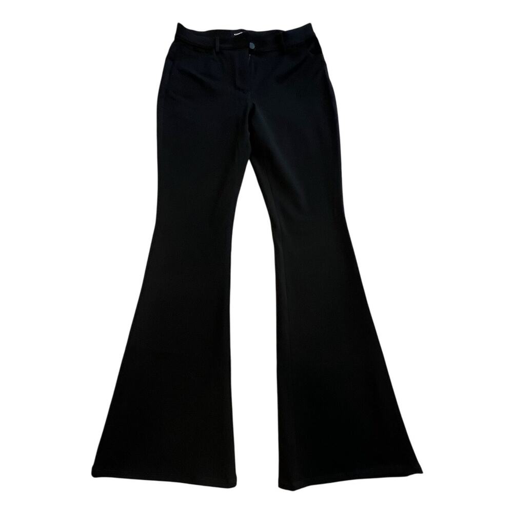 Express Women's Black Flare High Rise Denim Jeans/Pants Size 10R Business Casual